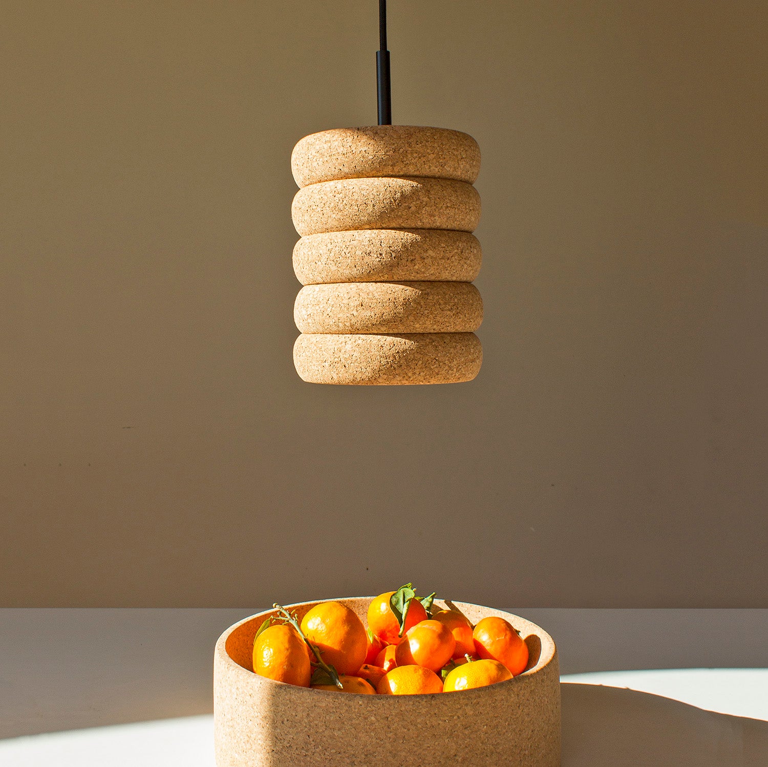 Colmeia Cork Pendant Lamp