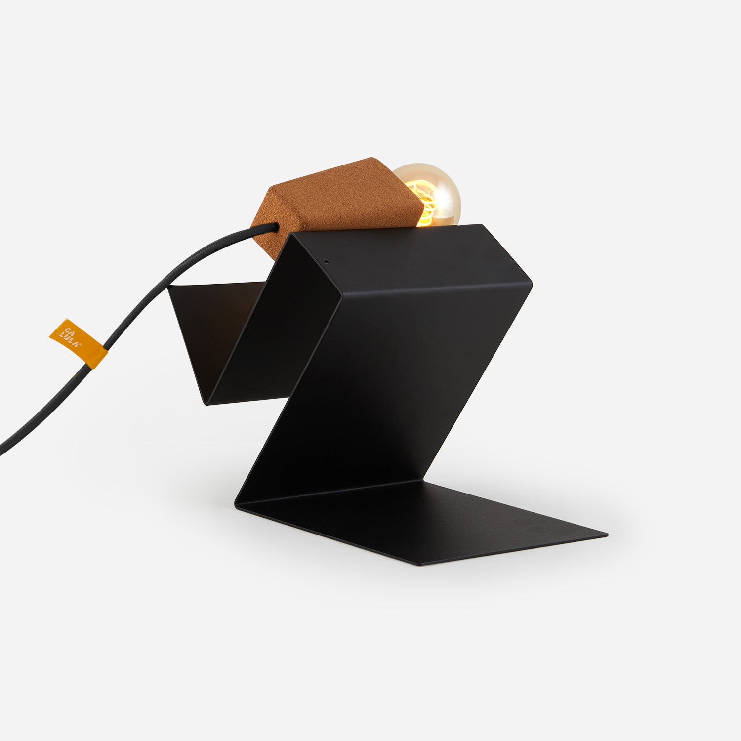 Luminária de mesa Glint #3 - base preta