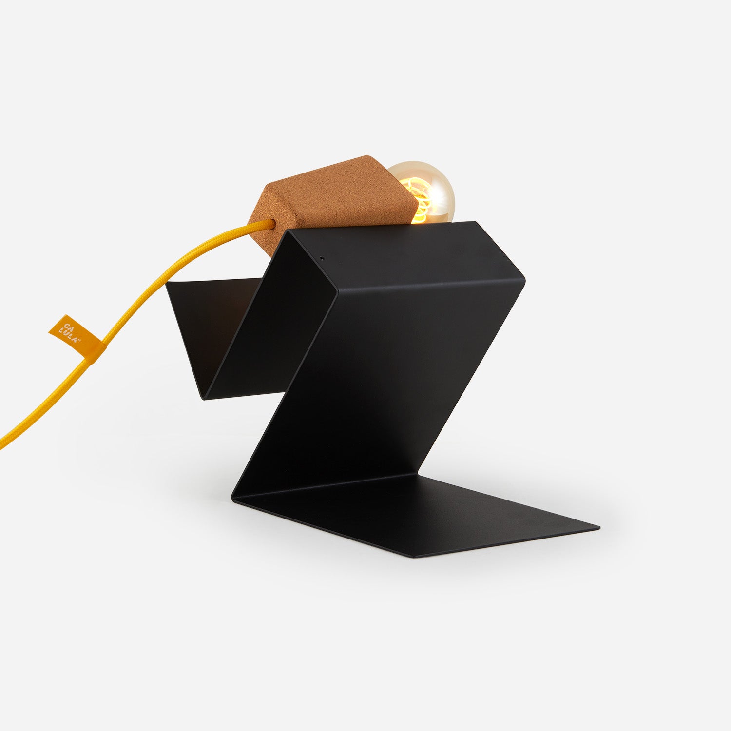 Luminária de mesa Glint #3 - base preta