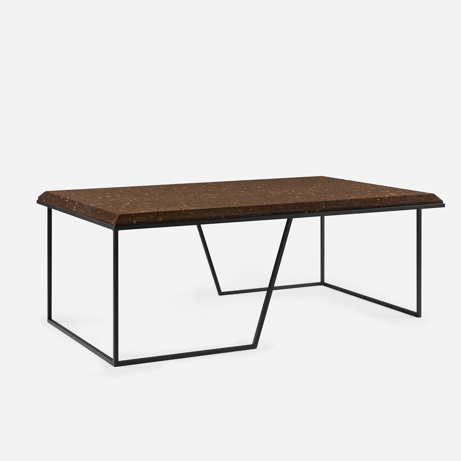 Grao #1 center table - expanded cork