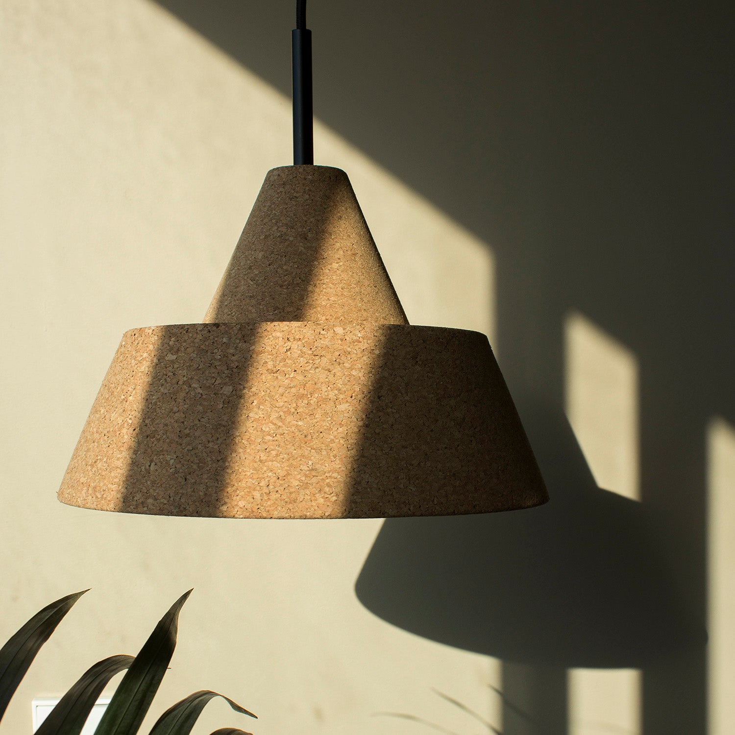 Retro Cork Pendant Lamp