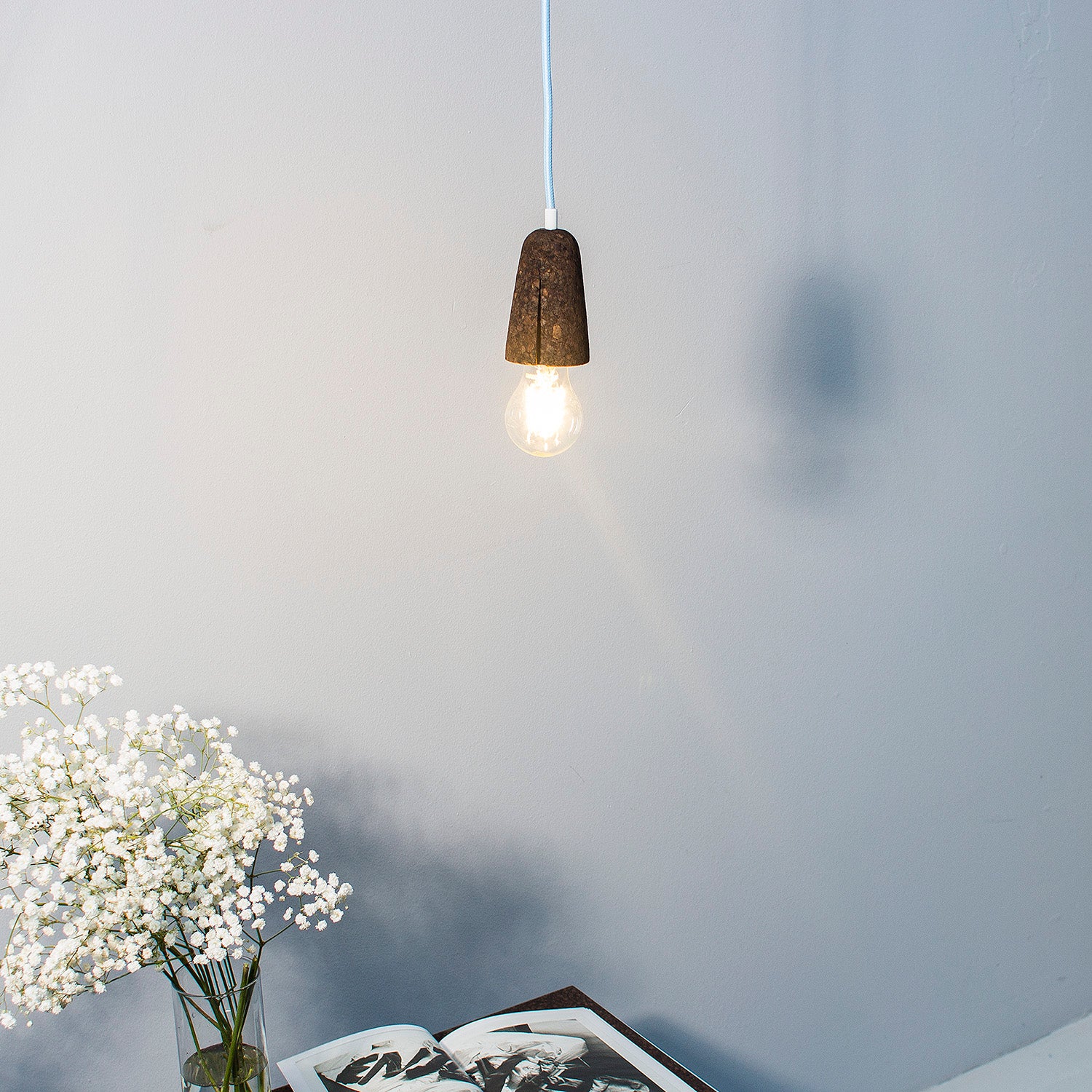 Sininho Pendant Lamp - Expanded Cork
