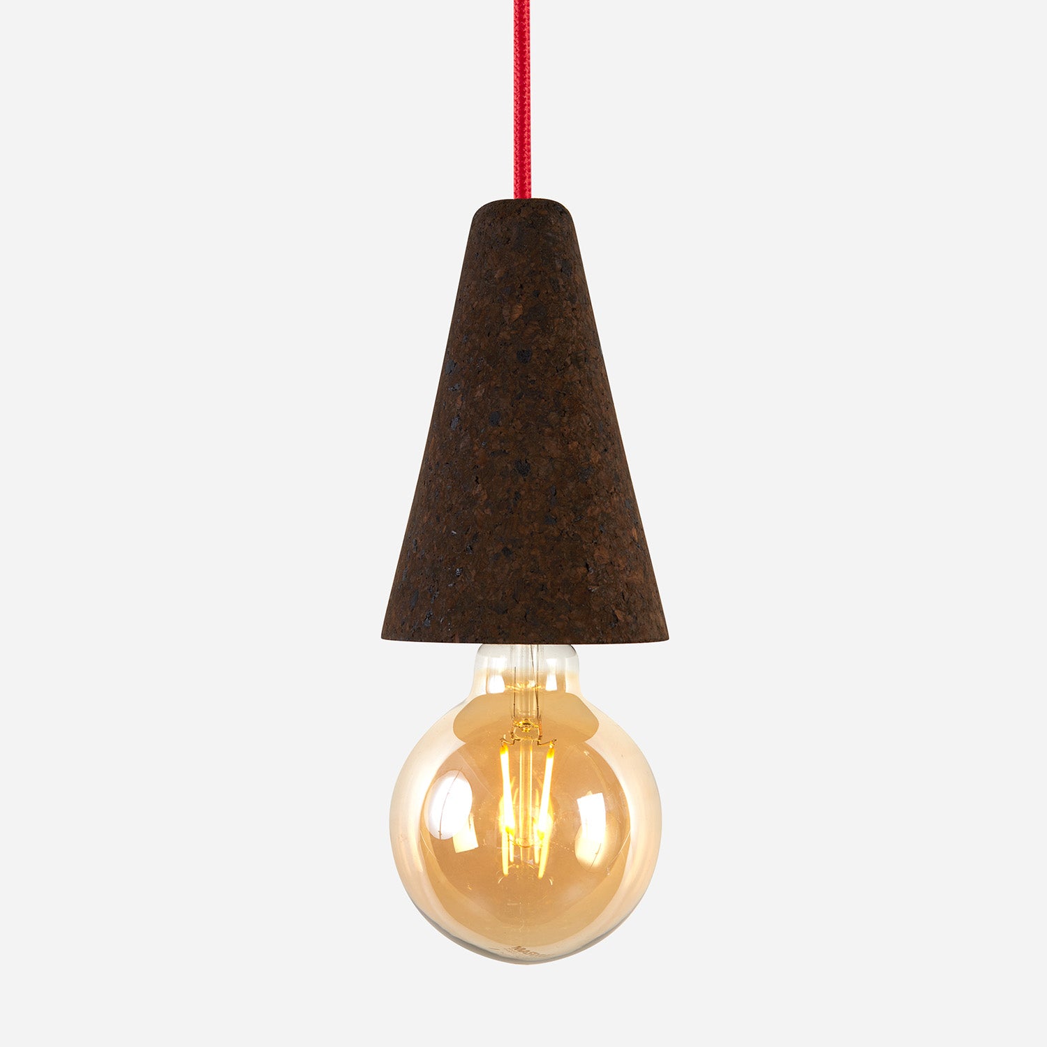 Candeeiro Pendente Sino - Cortiça Expandida