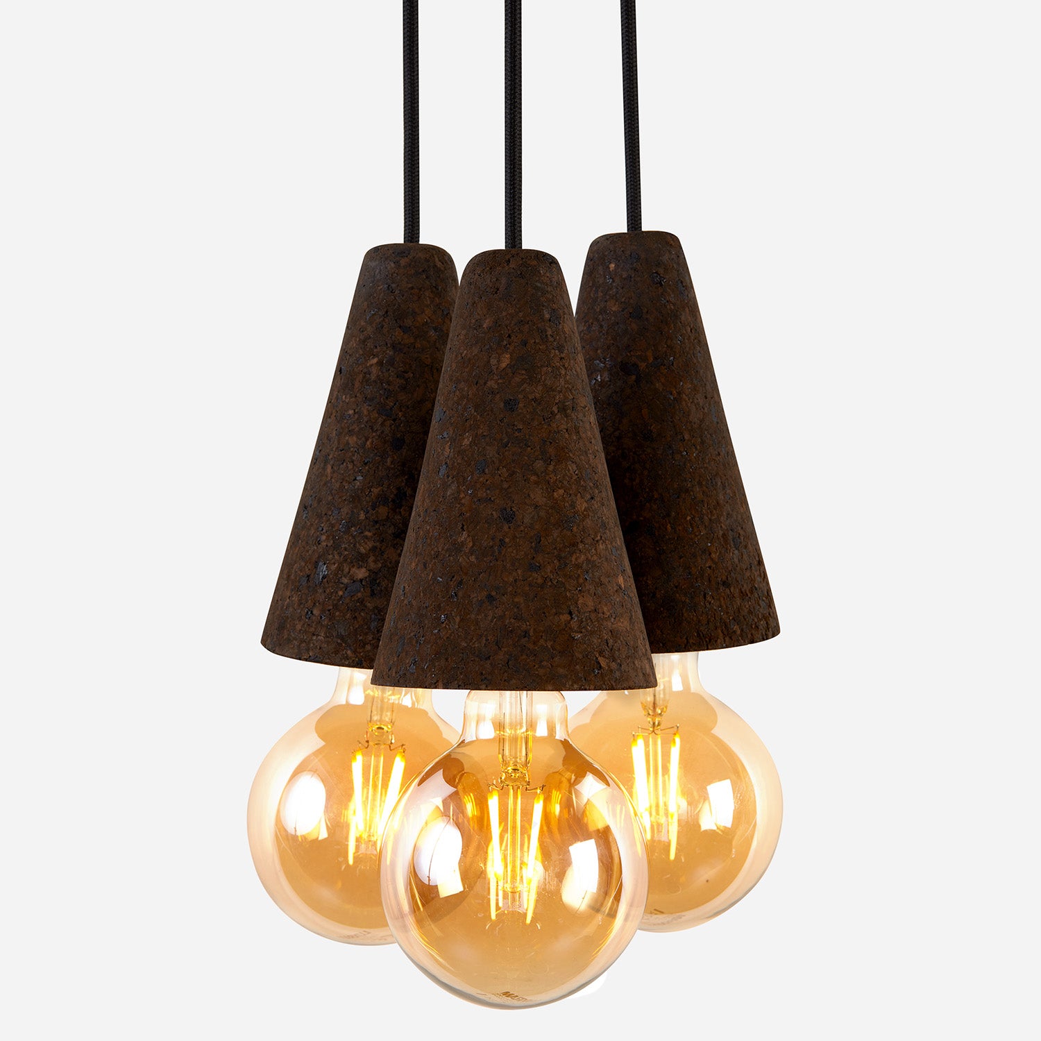 Candeeiro Pendente Sino - Cortiça Expandida