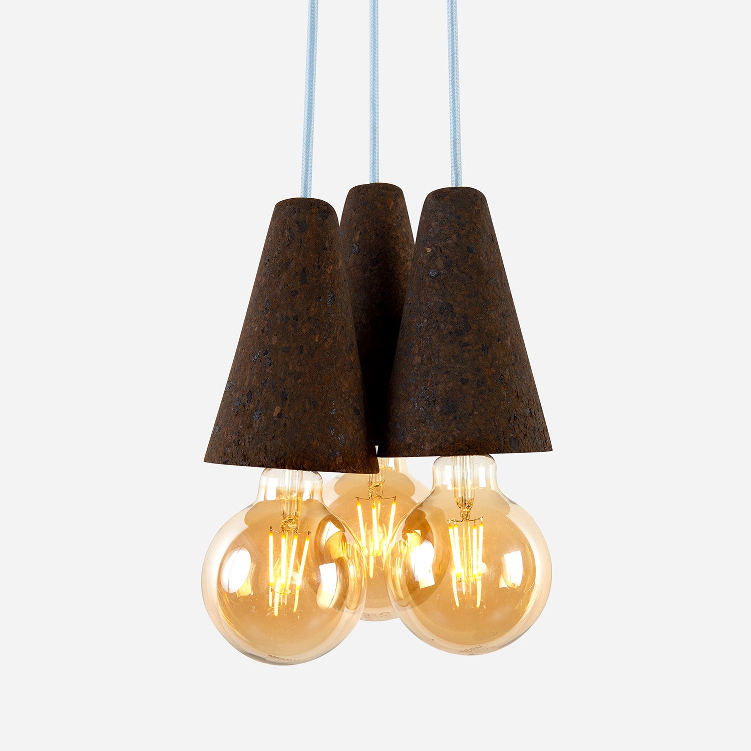 Candeeiro Pendente Sino - Cortiça Expandida