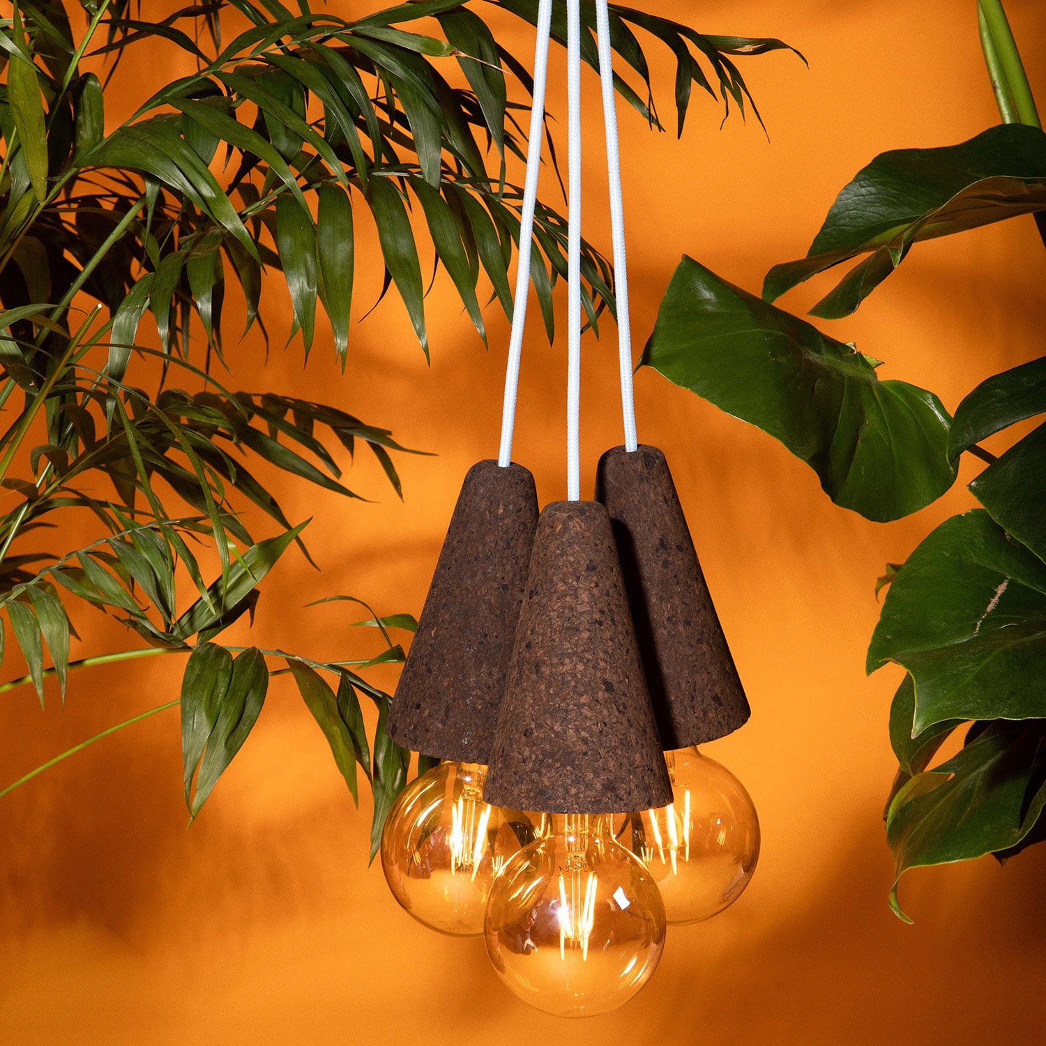 Sino Pendant Lamp - Expanded Cork