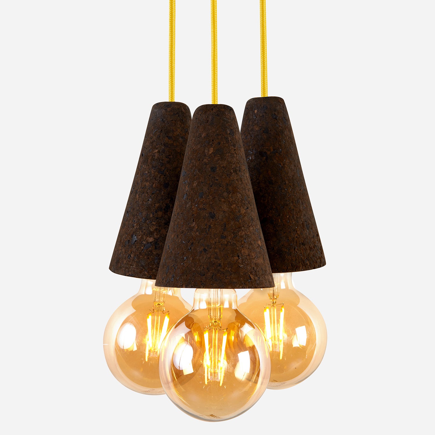 Candeeiro Pendente Sino - Cortiça Expandida