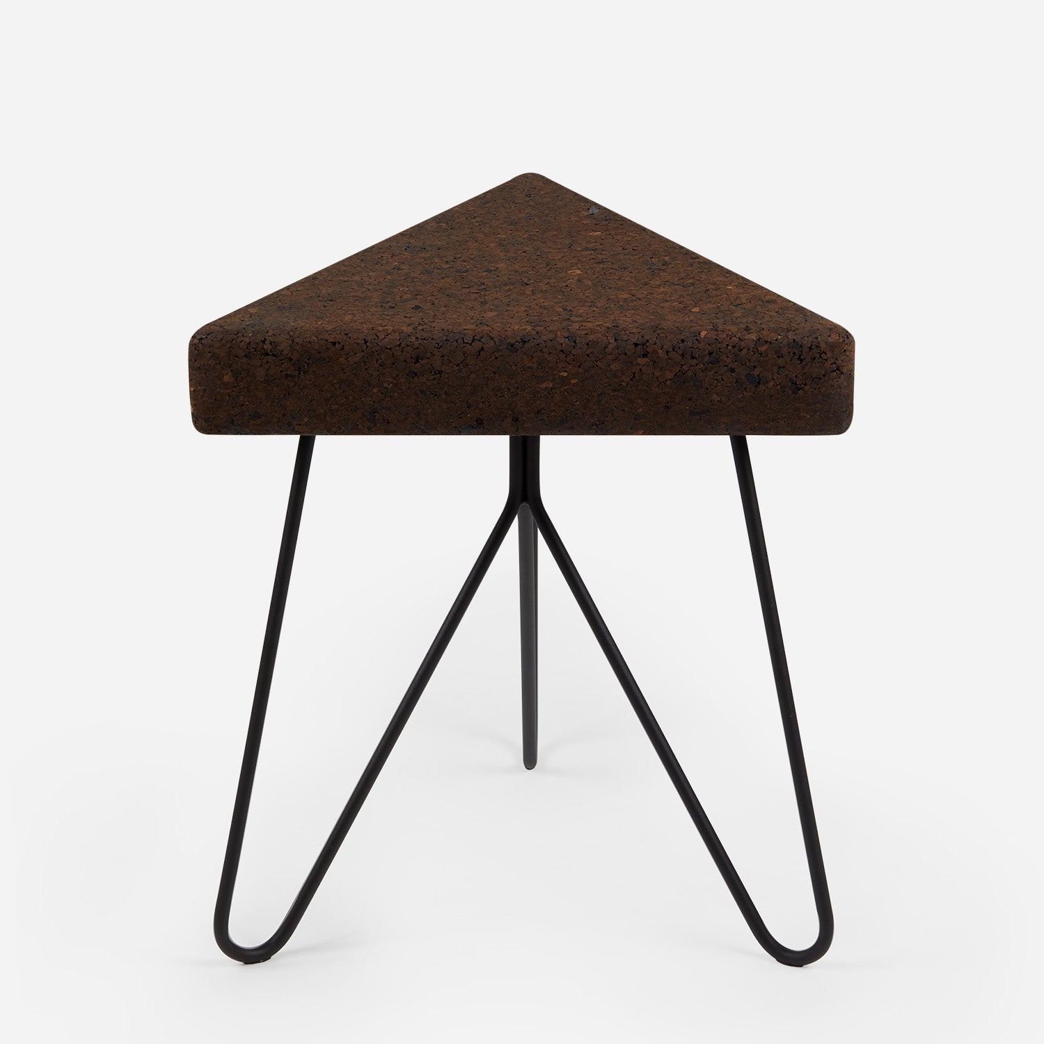 Tres stool/table - expanded cork