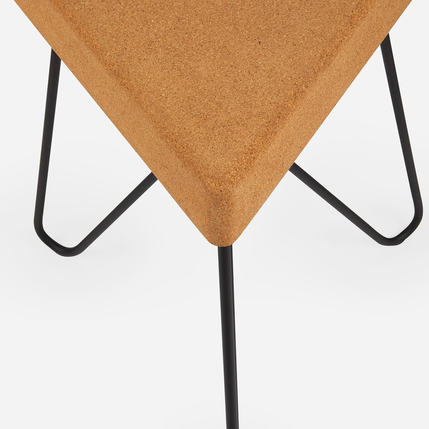 Tes stool/table - light cork