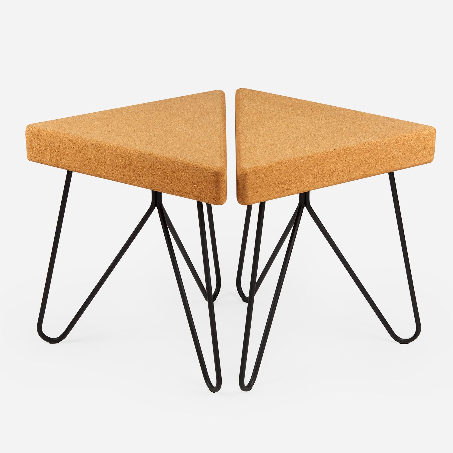 Tes stool/table - light cork