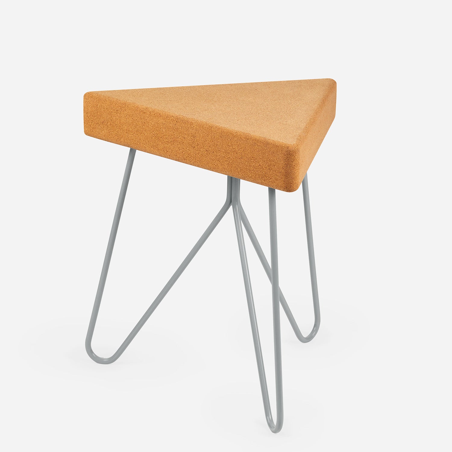 Tes stool/table - light cork