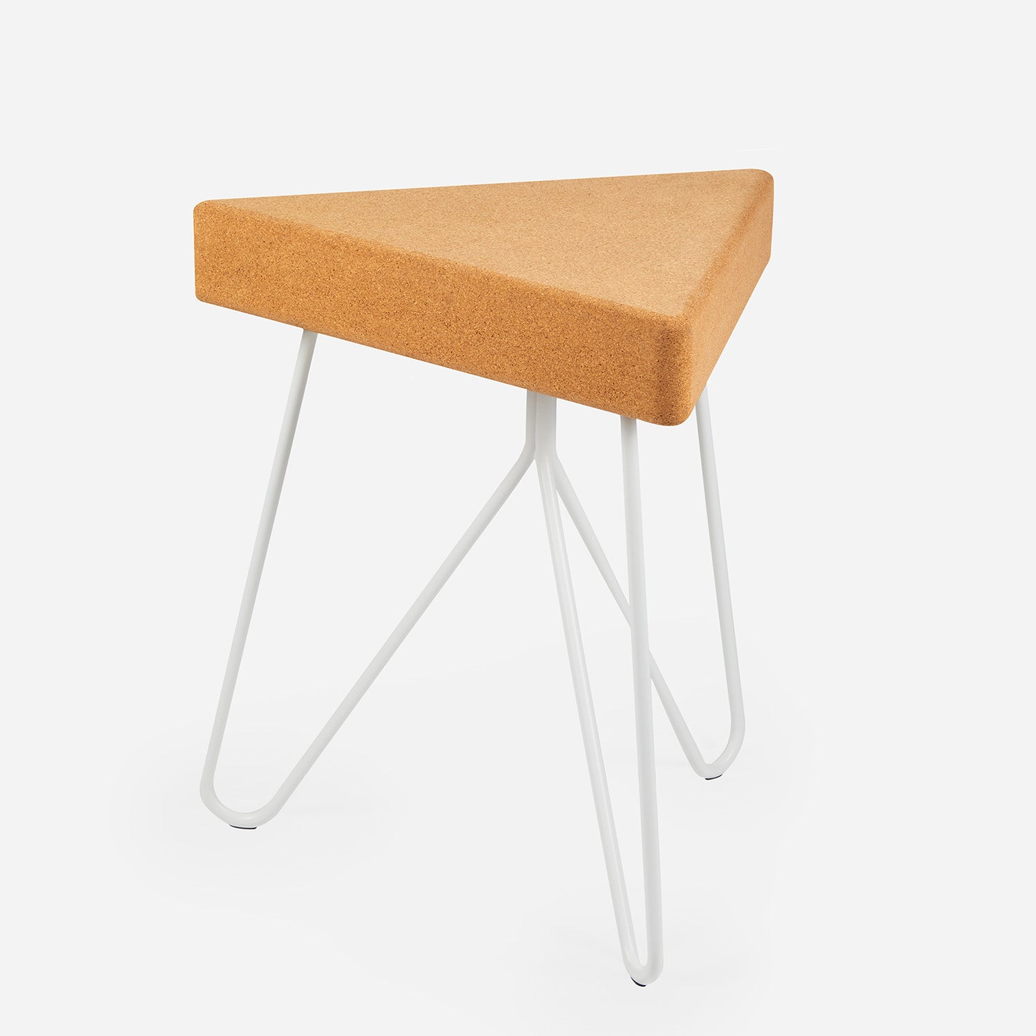 Tes stool/table - light cork