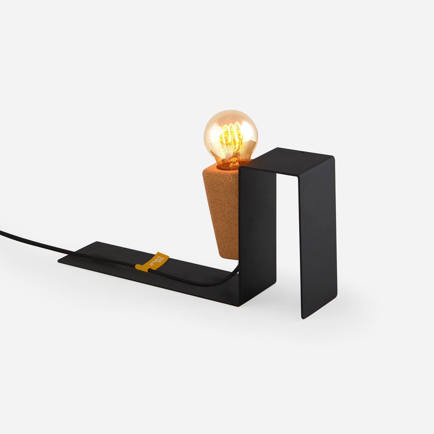 Luminária de mesa Glint nº 1 - base preta