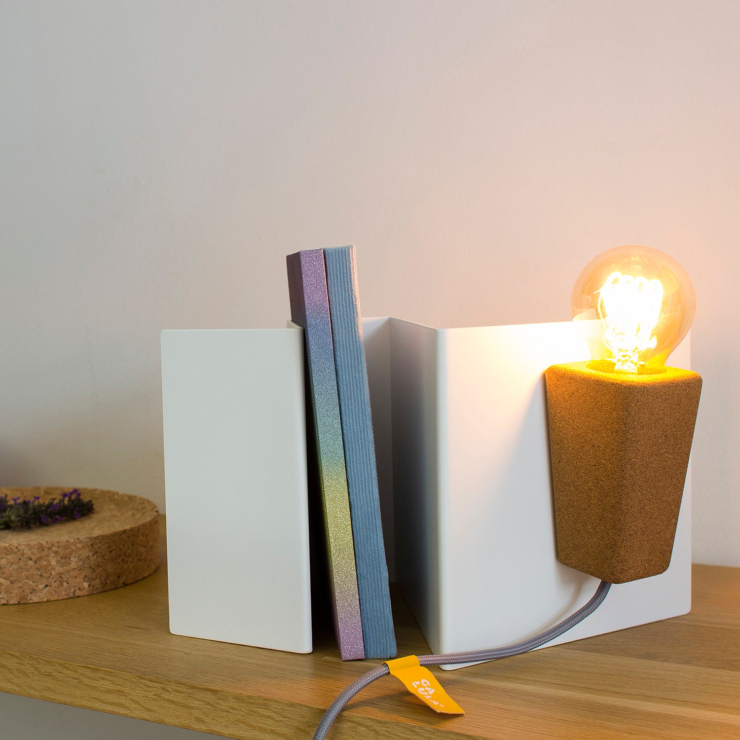 Glint Desk Lamp #3 - white base