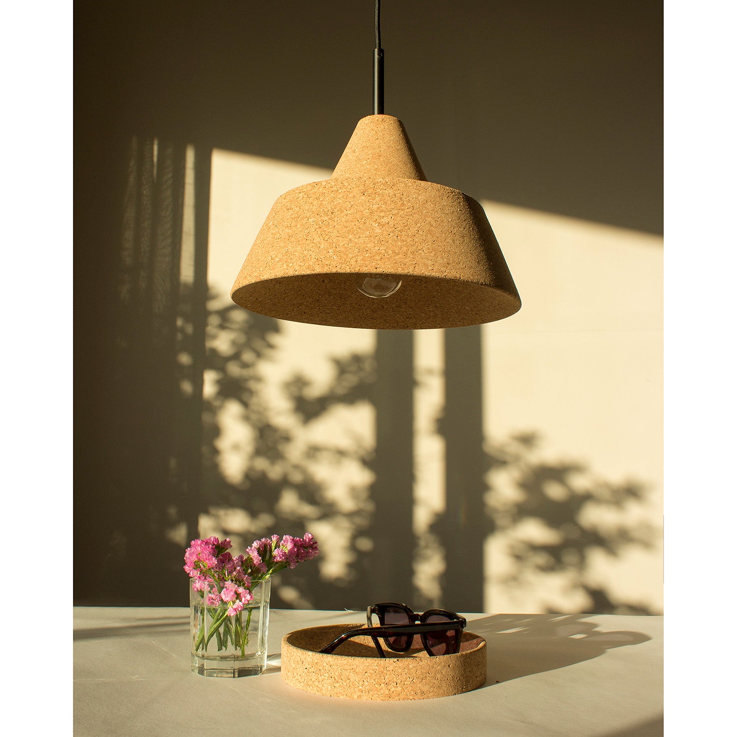 Retro Cork Pendant Lamp